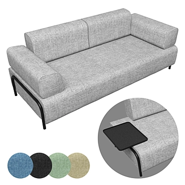 La Forma Sofa Compo: Transform Your Space 3D model image 1 