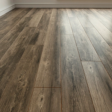  Natural Wood Laminate Parquet 3D model image 1 