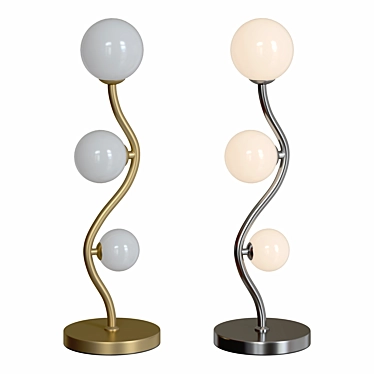 Modern Uva Table Lamps 3D model image 1 