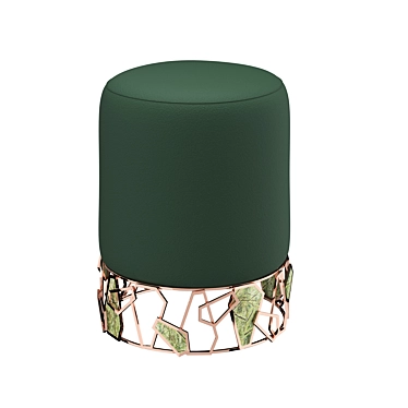 Elegant Madag Stool by Muranti 3D model image 1 