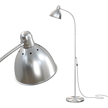 Modern Floor Lamp: IKEA LERSTA 3D model image 1 