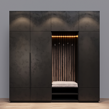 Modernly Designed Furniture Set 3D model image 1 