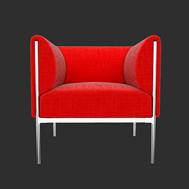 Elegant LS-16 Arm Chair: Timeless Beauty 3D model image 1 
