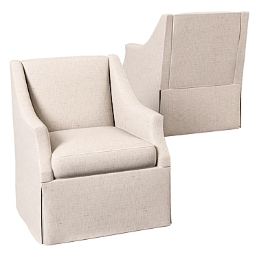 Sophisticated Clayton Chair by Bernhardt 3D model image 1 