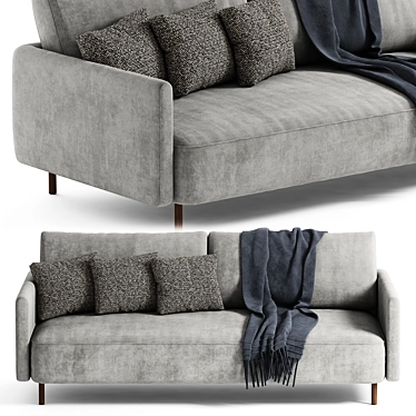 Minimalist Comfort: Zero by Missana 3D model image 1 