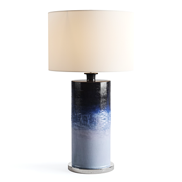 Indigo Depths Table Lamp 3D model image 1 