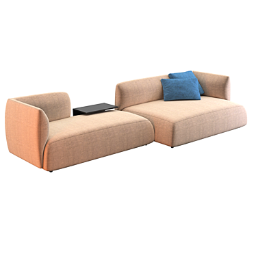 Cozy Italia Sofa, Composition 01 3D model image 1 