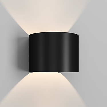 DAVOS Wall Light: Modern Design, Warm Glow 3D model image 1 