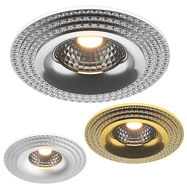 Miriade Lightstar: Elegant Recessed Spotlights 3D model image 1 