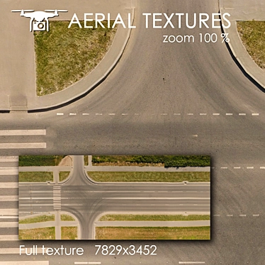 Aerial Landscape Texture for Versatile Visualizations 3D model image 1 