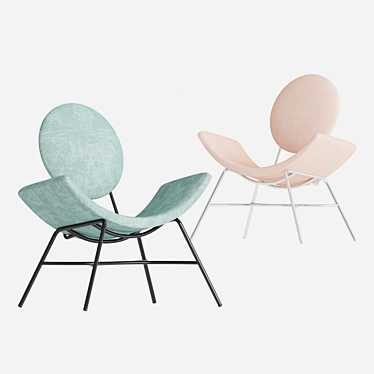 Sleek and Stylish Elroy Chair 3D model image 1 