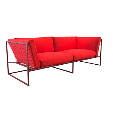 MDM Italia ARPA 3-Seater Sofa 3D model image 1 