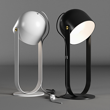 Svejk 13 Table Lamp: Sleek Design, Customizable Length 3D model image 1 