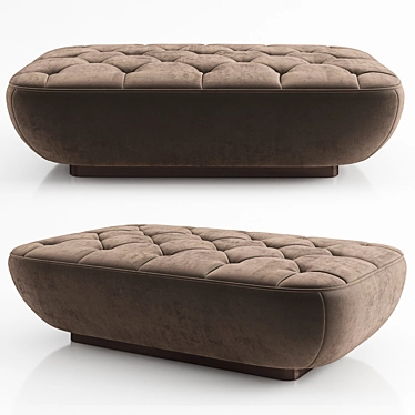 Fritz Contemporary Ottoman 3D model image 1 