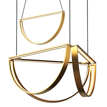 Title: Solana Light Pendant Lamp 3D model image 1 