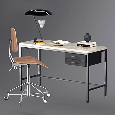 Modern Labofa Work Chair 3D model image 1 