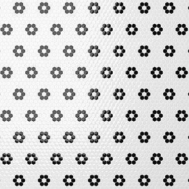 Sleek Hexagon Tiles in Various Colors 3D model image 1 