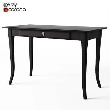 Stylish Ikea Leksvik Table - Perfect for any Space! 3D model image 1 