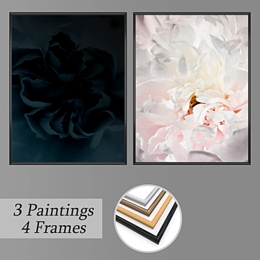 Artistic Wall Decor Set: No. 835 3D model image 1 