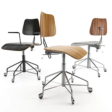 Sleek Office Chair: Labofa 3D model image 1 