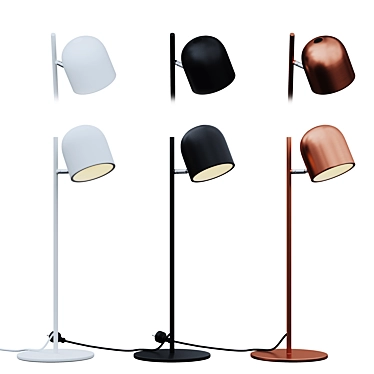 Loft4You Table Lamp: 3 Colors, Plug & Play 3D model image 1 