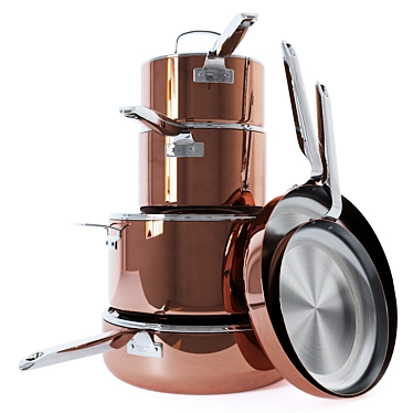 Copper Chef: Williams Sonoma Pro 3D model image 1 