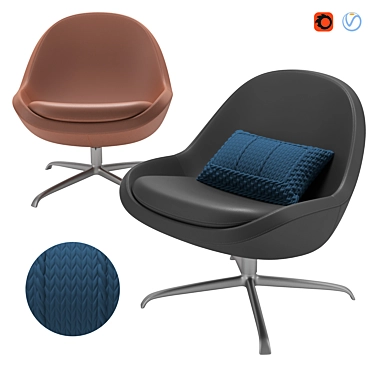 Boconcept Veneto - Modern Luxury Chair 3D model image 1 
