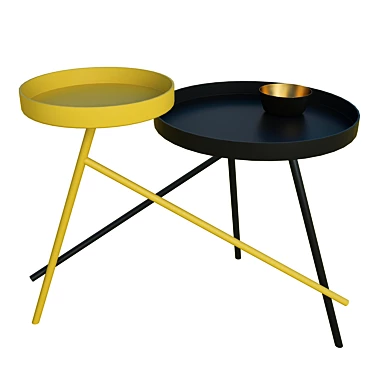 TANGO Coffee Table: Stylish and Modern 3D model image 1 