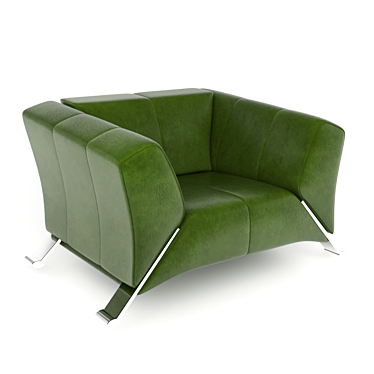 Urban Chic Armchair 3D model image 1 