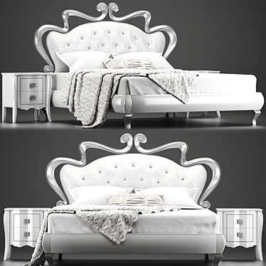 Title: Flex Ludovica Bed 3D model image 1 