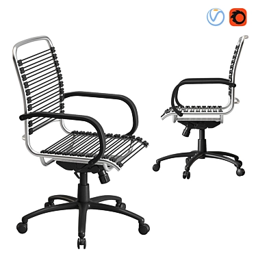 Bradley Ergonomic Office Chair - High Quality Design 3D model image 1 