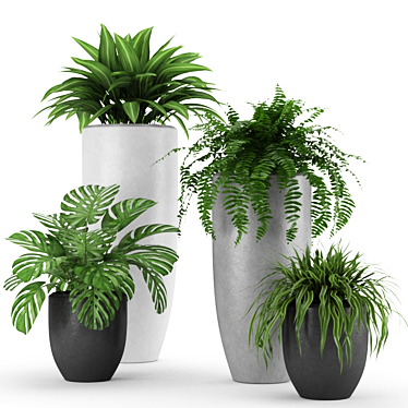 Lush Greenery Collection 3D model image 1 