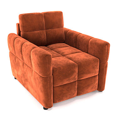 Luxury Comfort: MOON 160 Chair 3D model image 1 