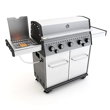 05 BBQ Grill Master 3D model image 1 