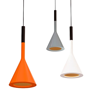 Jot Pendant Light: Modern Design 3D model image 1 