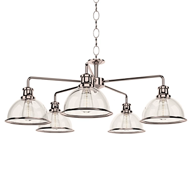 Contemporary Oglio Pendant Lamp 3D model image 1 