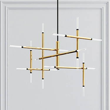 Elegant Pendant Light: ROBERT 3D model image 1 