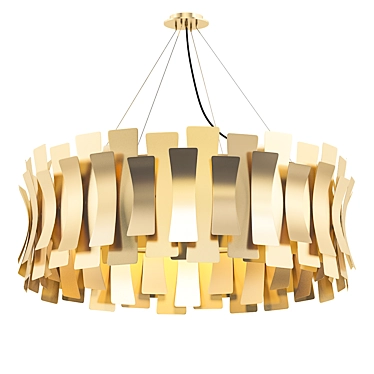 Elegant Etta Chandelier 3D model image 1 