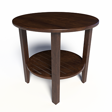 Modern Soft Light Table Set 3D model image 1 