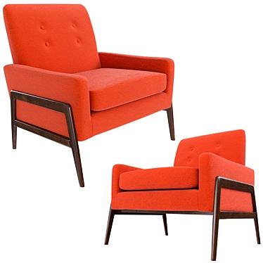 Cecil Arm Chair: Versatile and Stylish 3D model image 1 