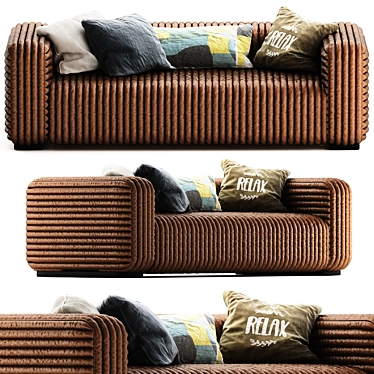 Cosmic Comfort Sofa 3D model image 1 