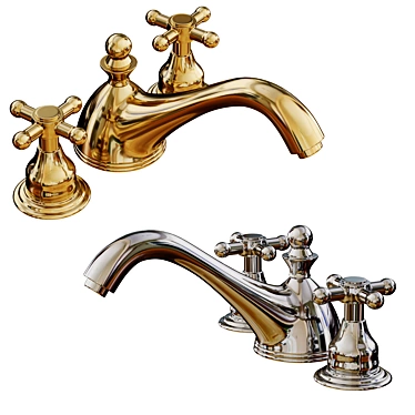 Sleek Talara Faucet 3D model image 1 