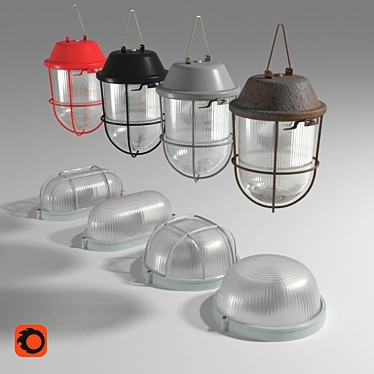 Set of housing and communal services lamps