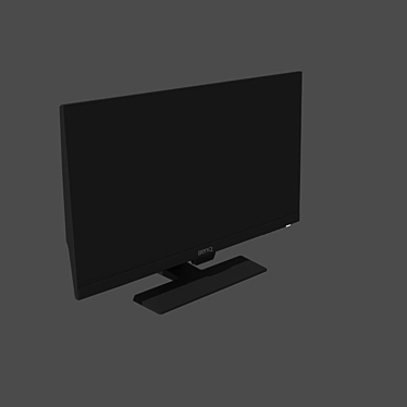 3D модель монитора Benq GW2480 | Бесплатное скачивание 3D model image 1 