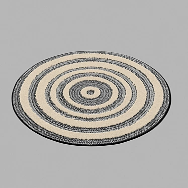 Essaouira Round Outdoor Carpet 3D model image 1 