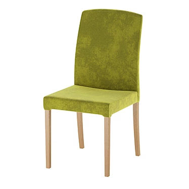 Compact Ergonomic Chair 3D model image 1 