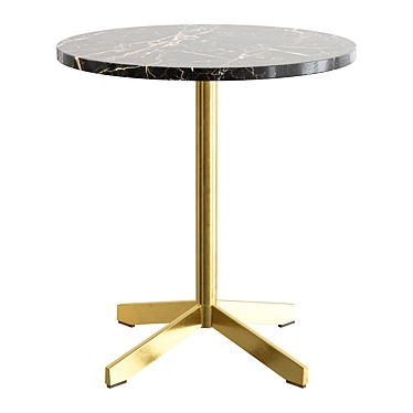 Zara Home Marbel Round Table 3D model image 1 