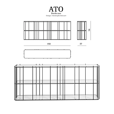 Delcourt Console: ATO Collection 3D model image 1 