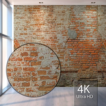 Title: Seamless Brick Wall Texture 3D model image 1 