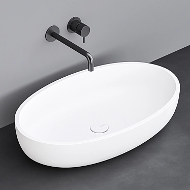 Vallone Cree Sink - Elegant and Functional 3D model image 1 